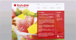 Desktop Screenshot of lapulpe.fr